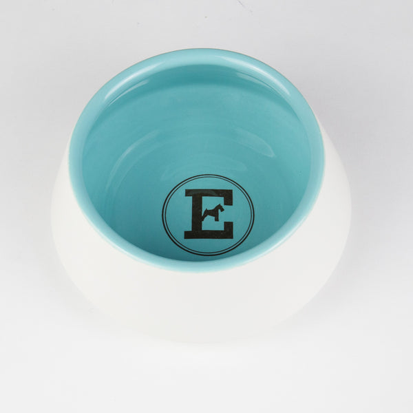 Tiffany blue outlet dog bowl